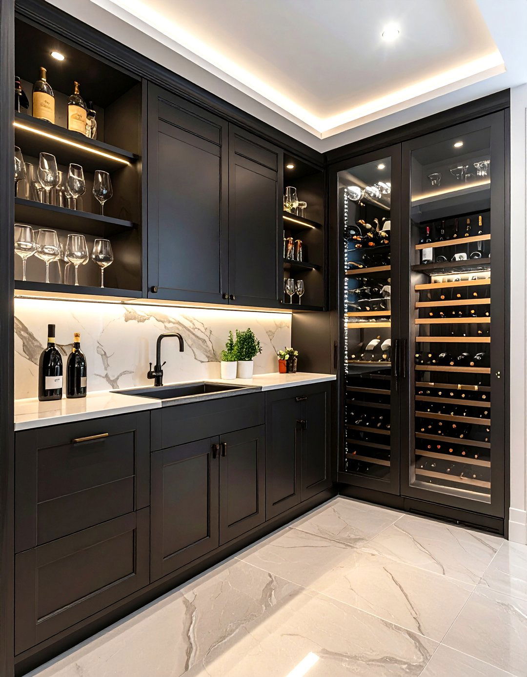 Butler pantry - 30 refined kitchen ideas