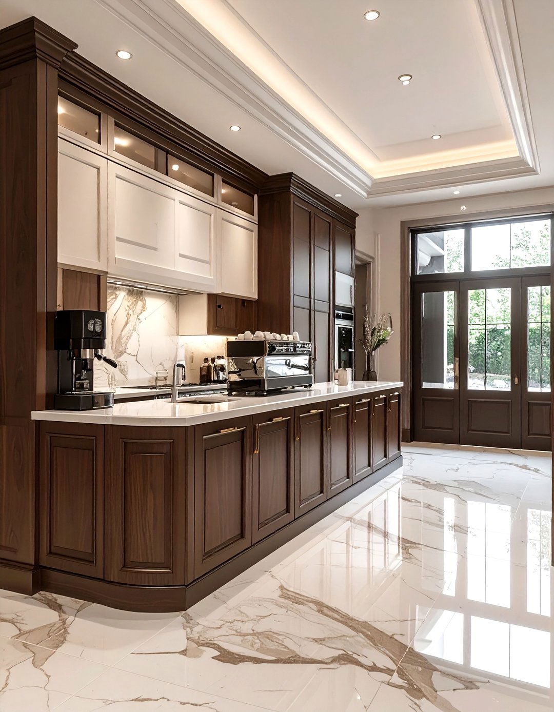 Butler pantry coffee bar - 30 coffee station kitchen ideas