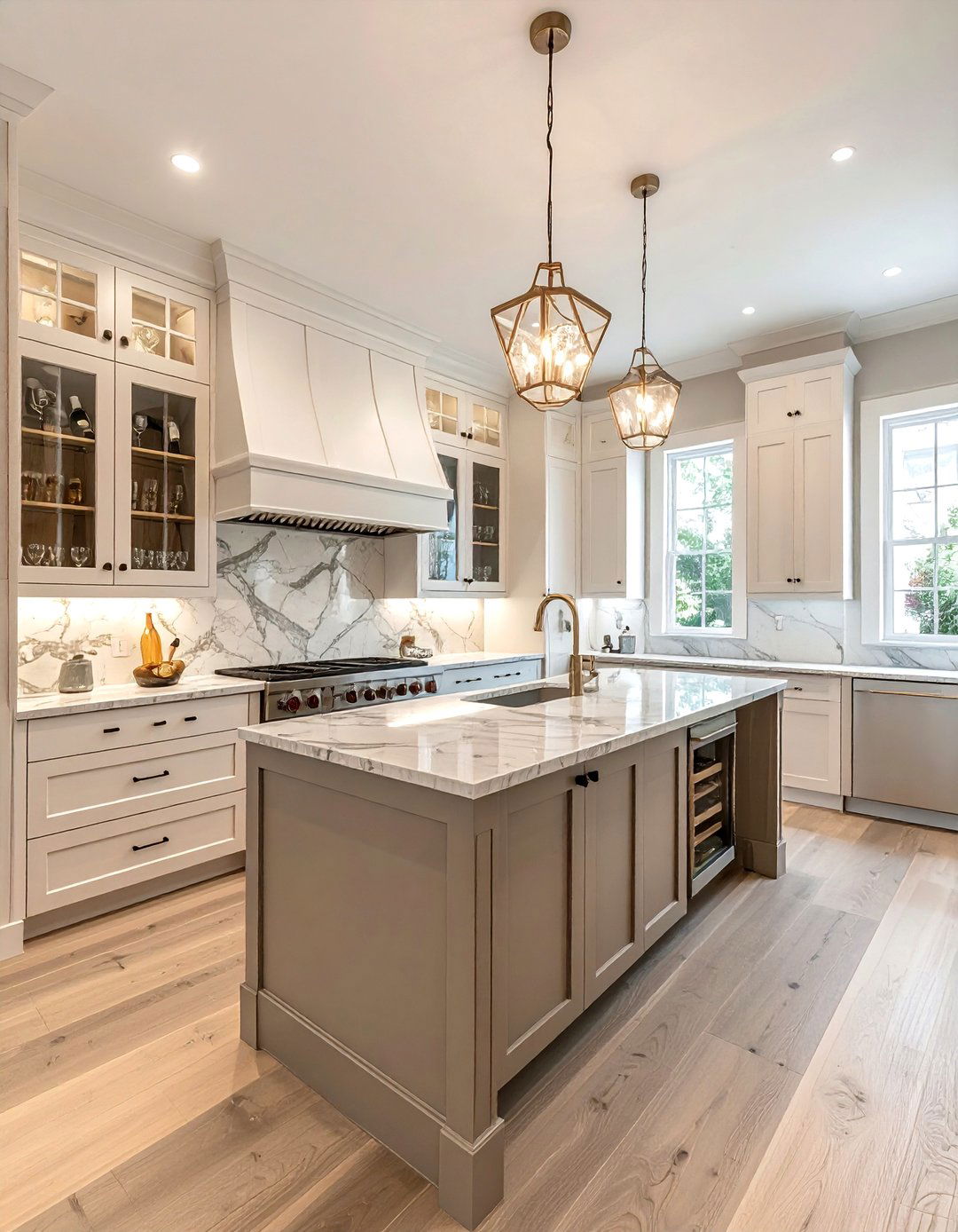 Butler pantry kitchen - 30 new construction kitchen ideas