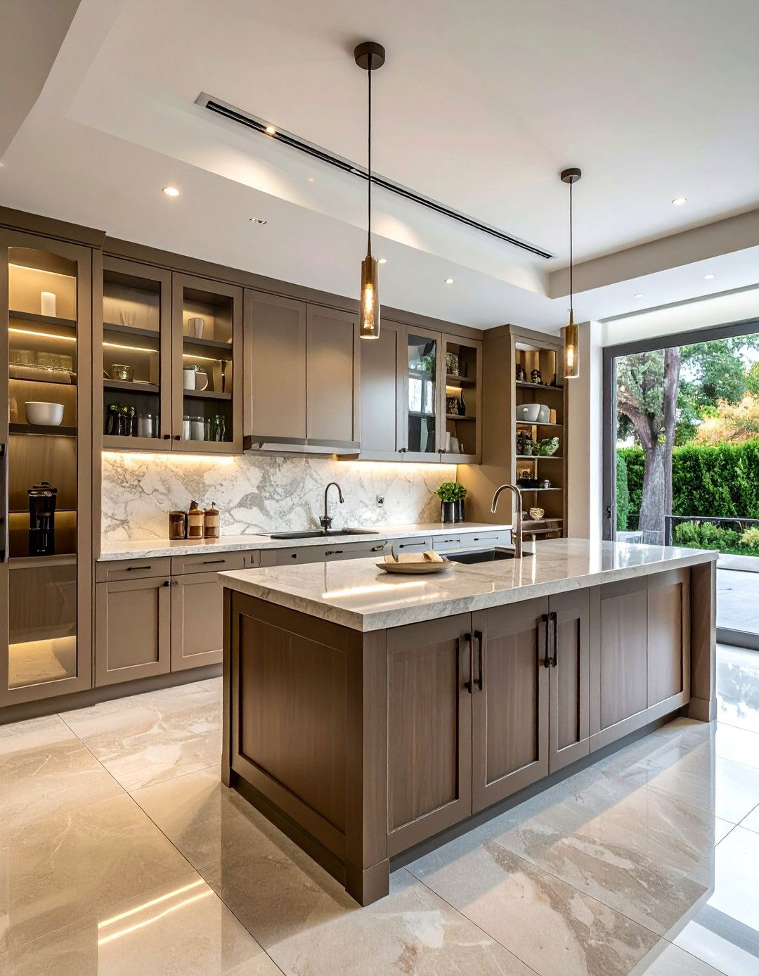 Butler pantry kitchen storage - 30 polished kitchen ideas