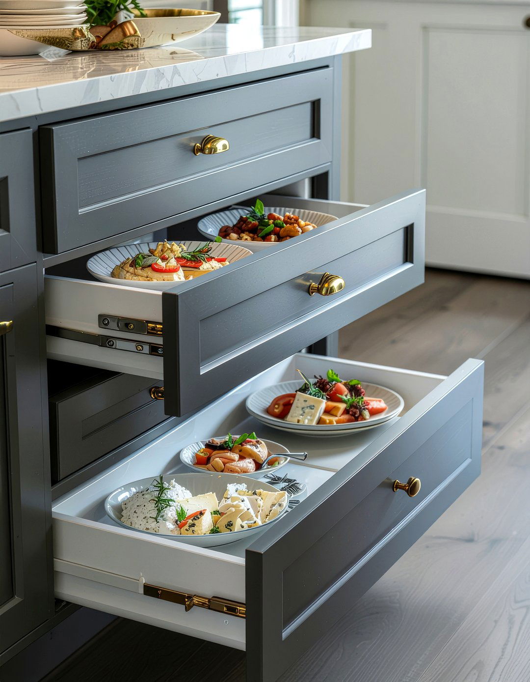 Butlers Pantry Refrigerator Drawer - 30 drawer refrigerator kitchen ideas