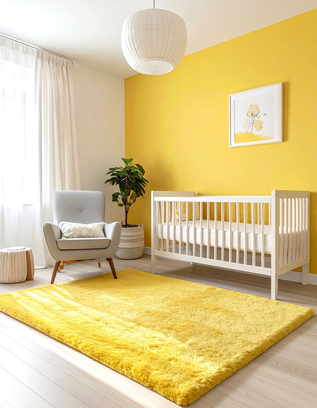 Butter Yellow Nursery - 30 yellow decor ideas