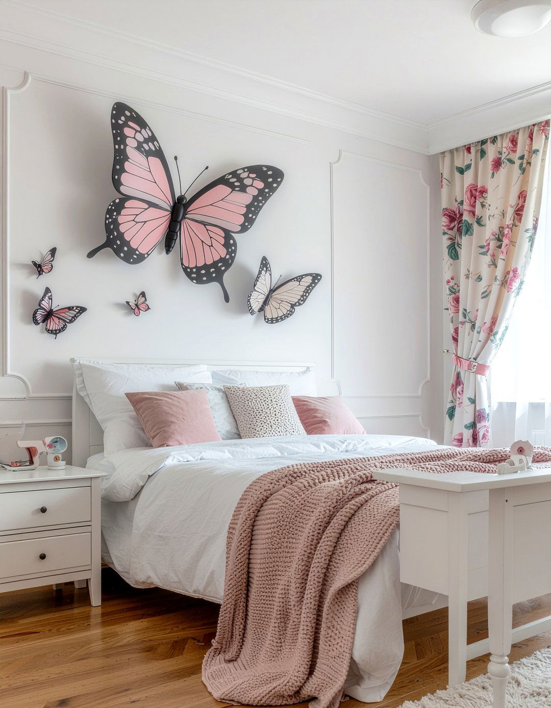 Butterfly wall stickers - 30 bedroom wall stickers