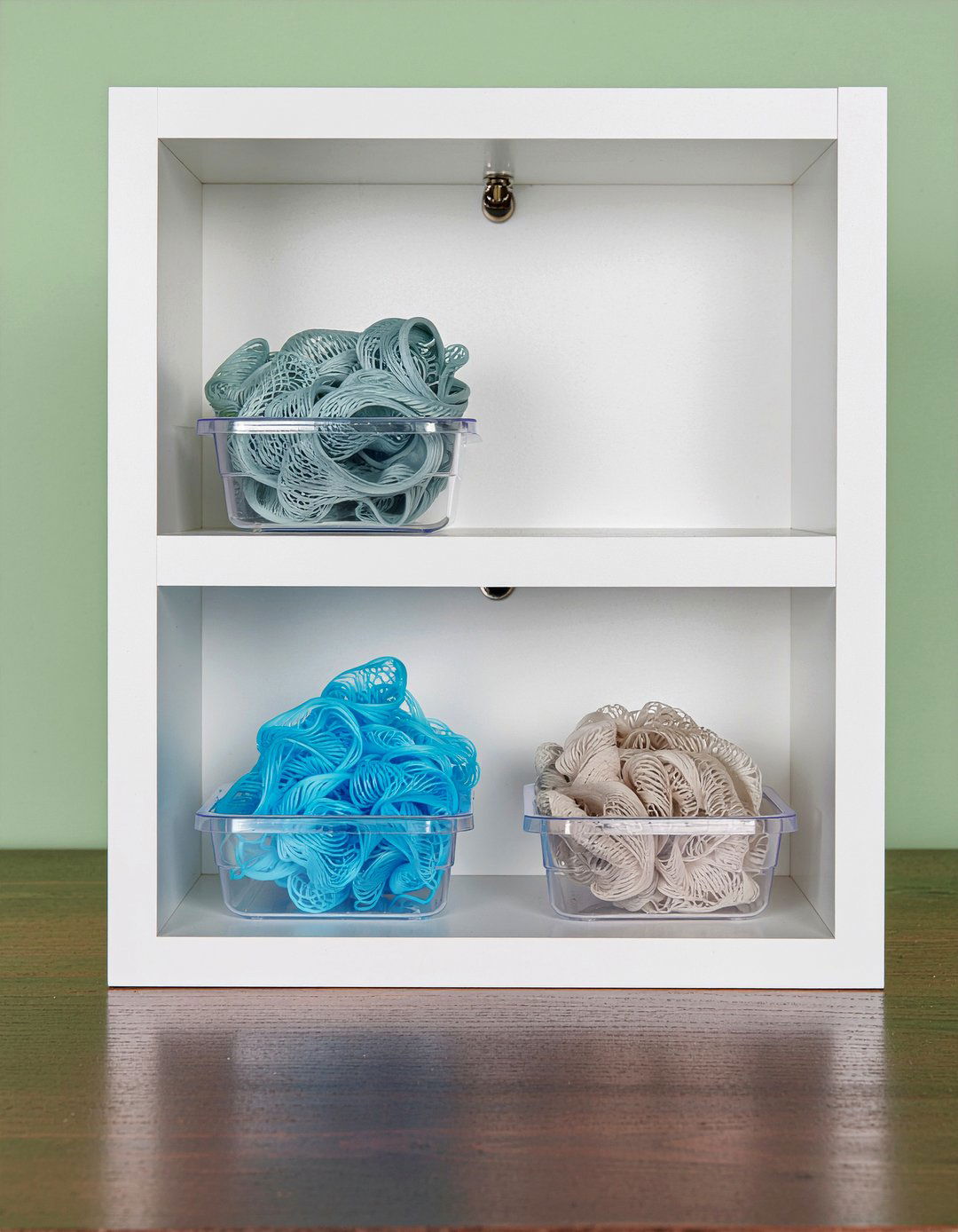 Cabinet Door Bin - 30 bathroom DIY storage ideas