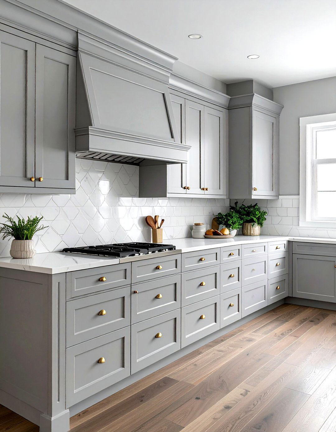 Cabinet Door Molding - 30 kitchen refresh ideas