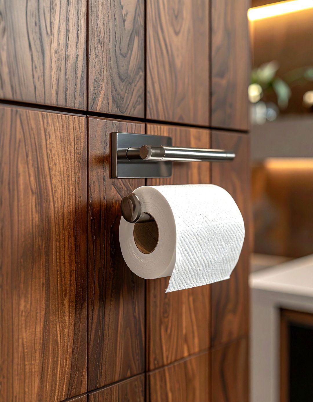 Cabinet Mount Toilet Paper Holder - 30 toilet paper holder ideas
