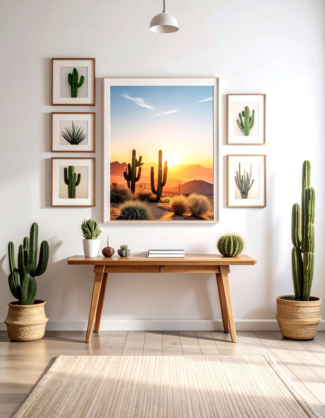 Cactus Wall Art - 30 cactus decor ideas