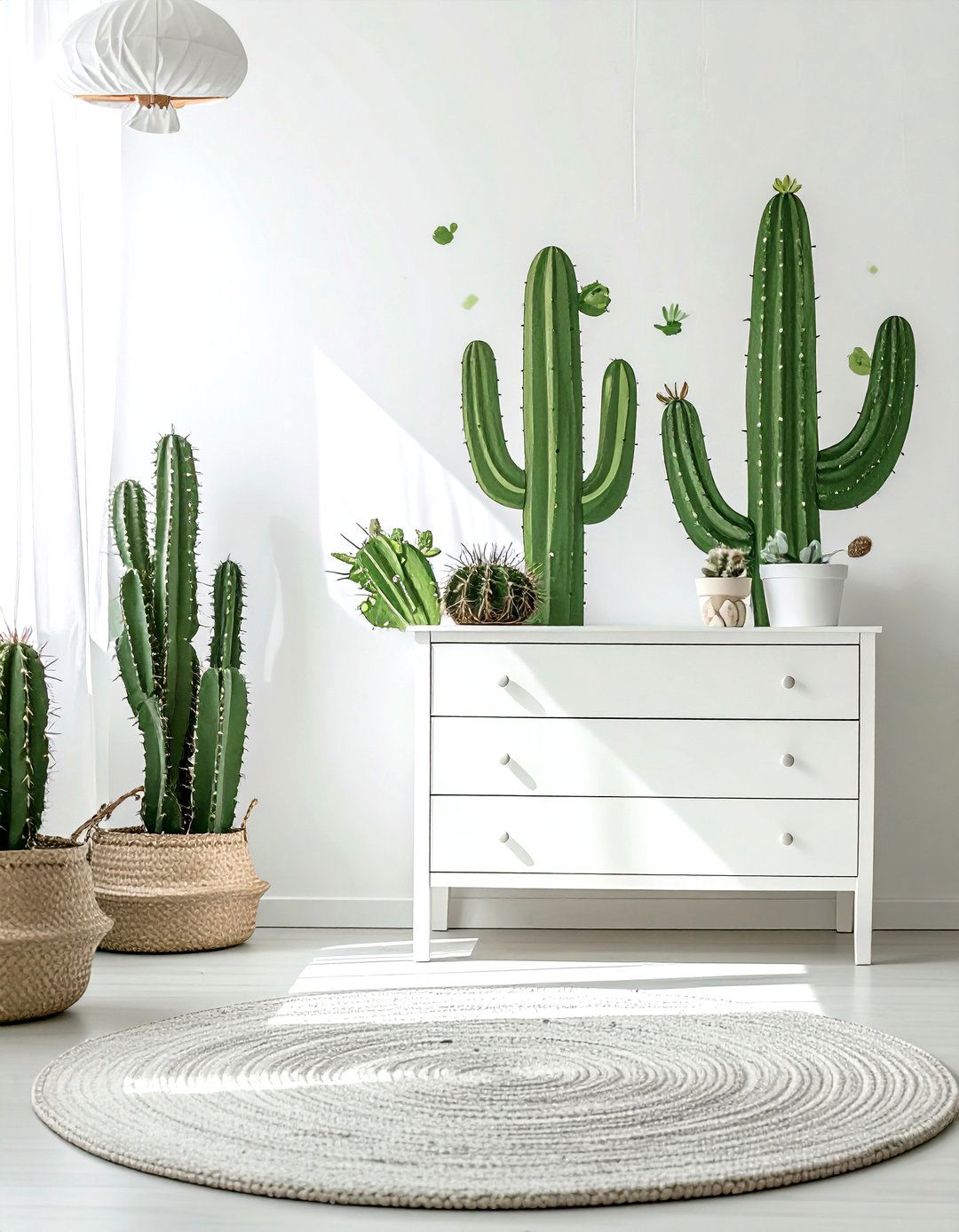 Cactus Wall Decals - 30 cactus decor ideas