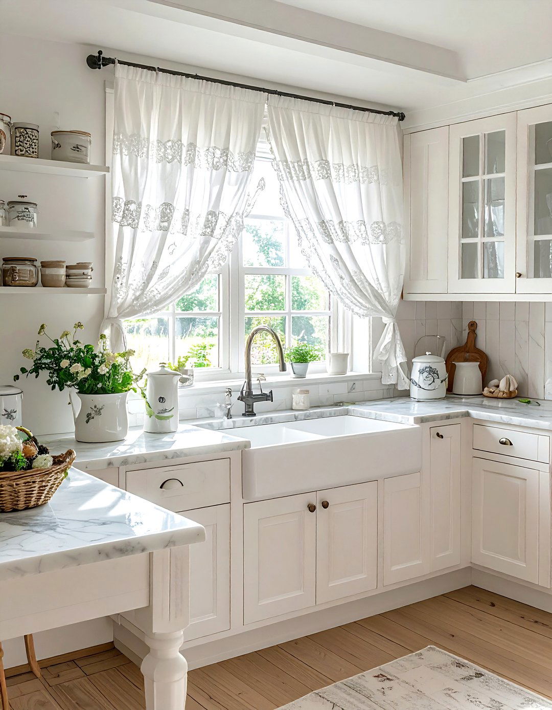 Cafe Curtains - 30 window treatment ideas