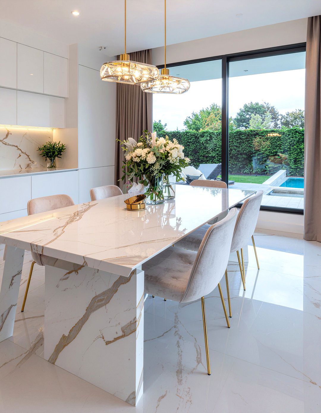 30 Marble Dining Room Ideas for Luxurious Interior Design