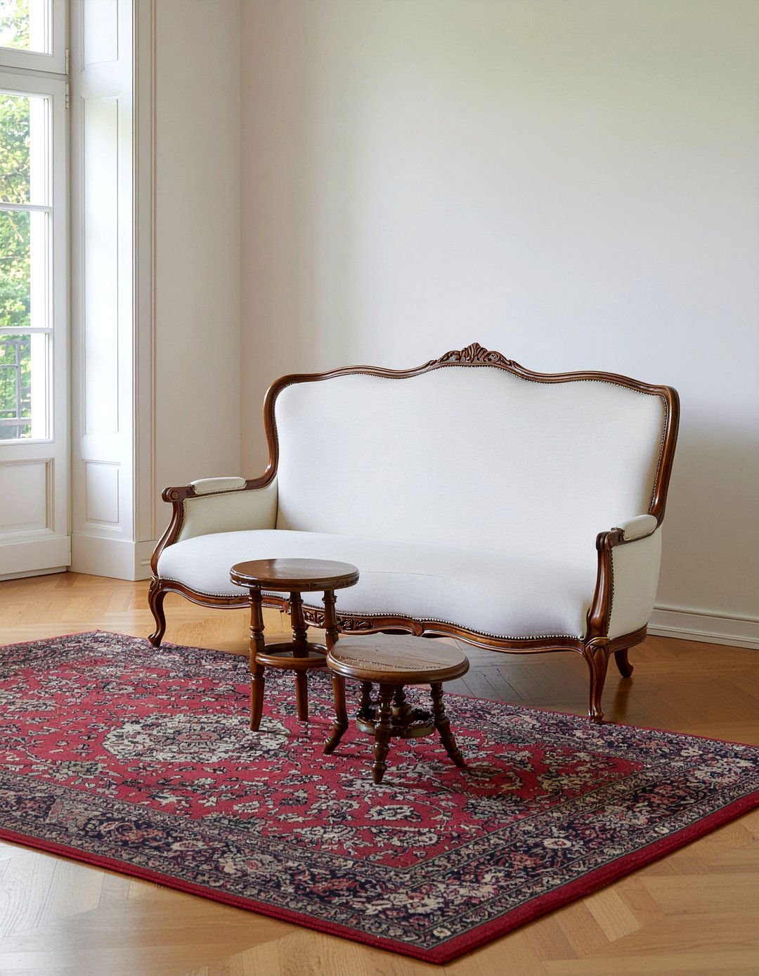 Camelback Sofa Seating - 30 living room Colonial furniture ideas