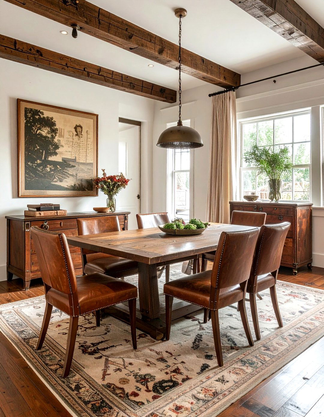 Campaign Style Dining - 30 safari decor ideas