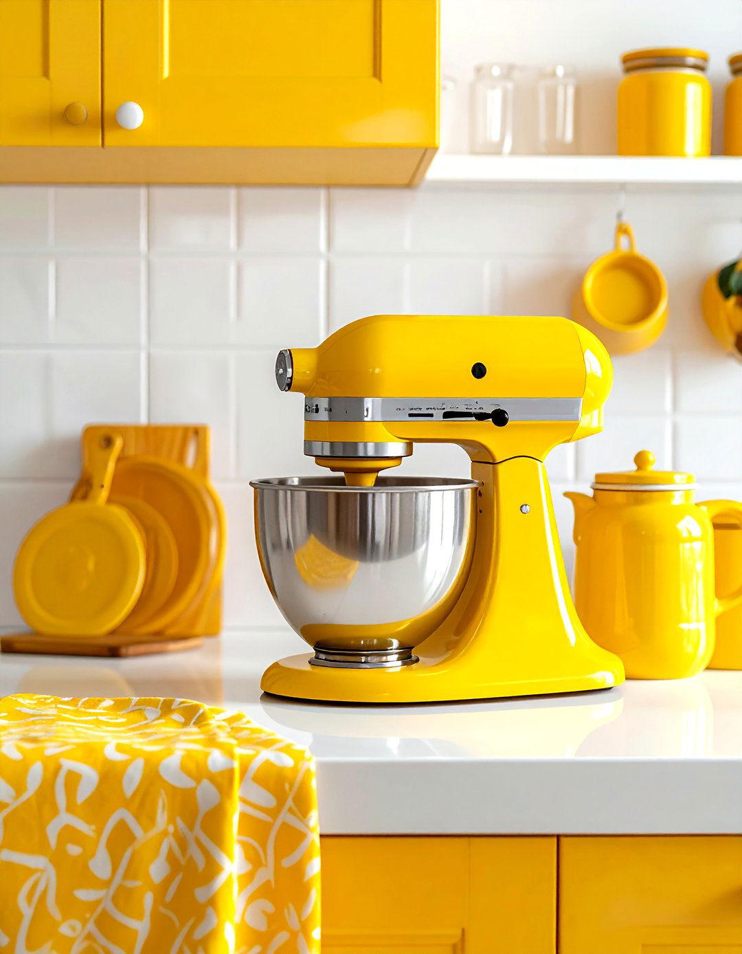 Canary Yellow Kitchen Decor - 30 yellow kitchen ideas