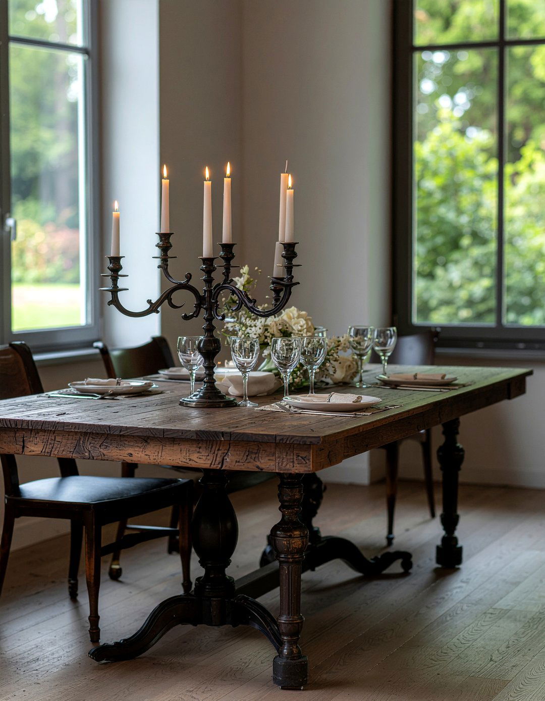 Candelabra Lighting - 30 Mexican dining room ideas