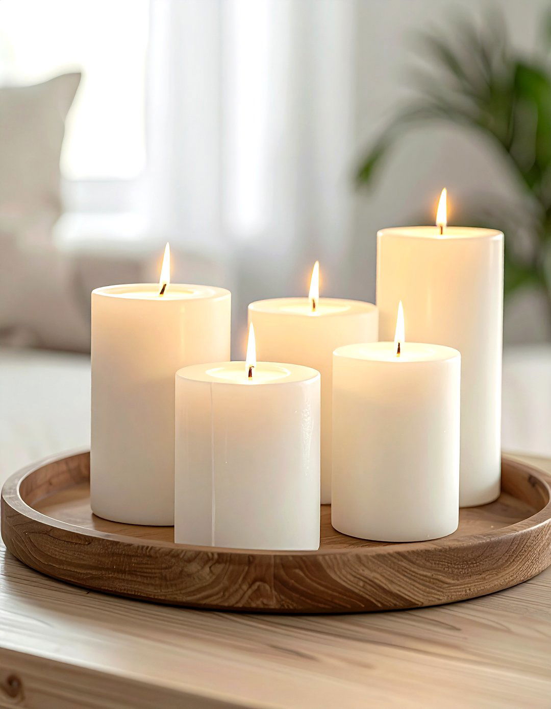Candle Arrangement Display - 30 inexpensive decor ideas