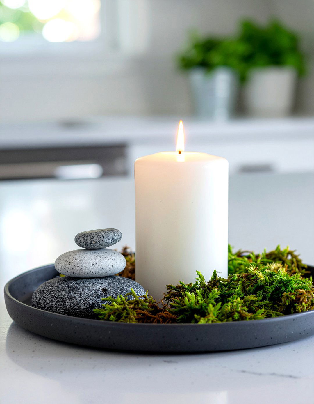 Candle Kitchen Tray - 30 kitchen tray styling ideas