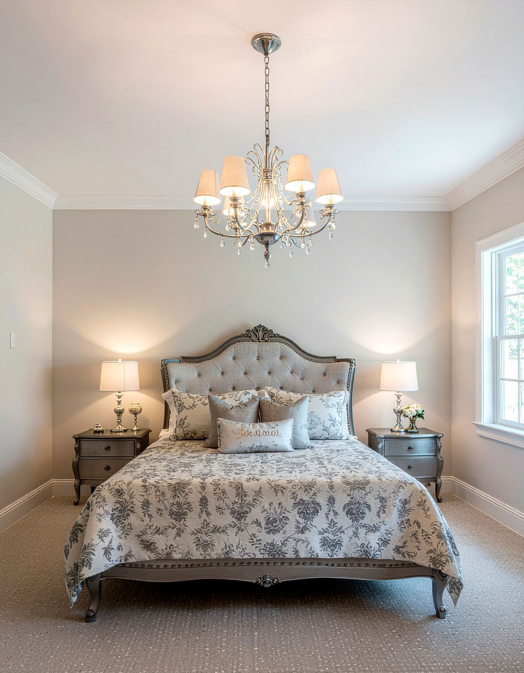 Candle style chandelier - 30 bedroom chandeliers