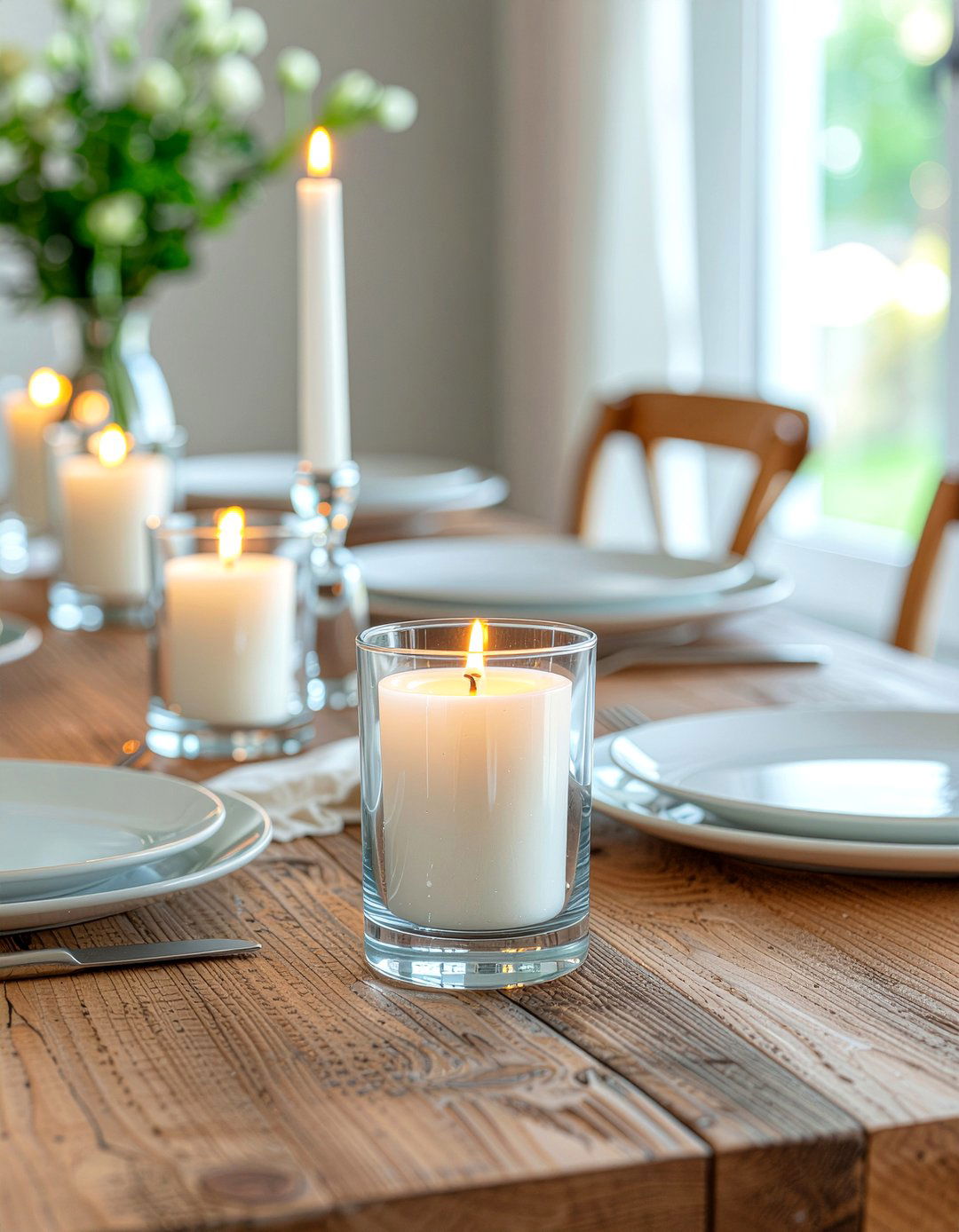 Candlelight for dining room - 30 calm dining room ideas