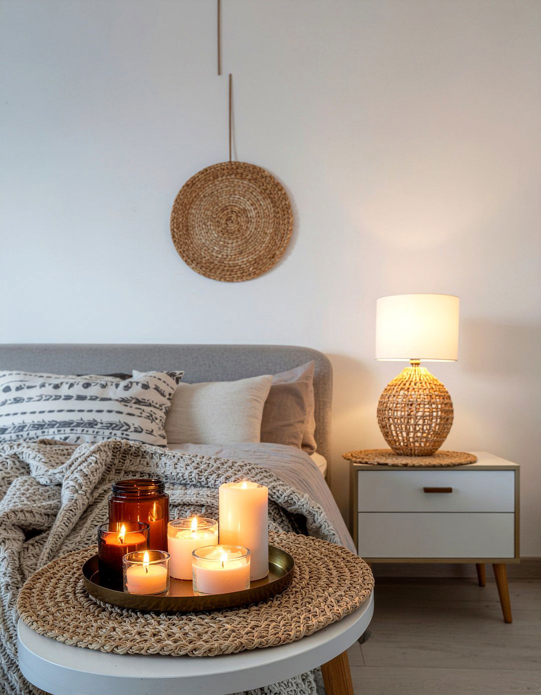 Candlelit bedroom ambiance - 30 sleep-friendly bedroom ideas