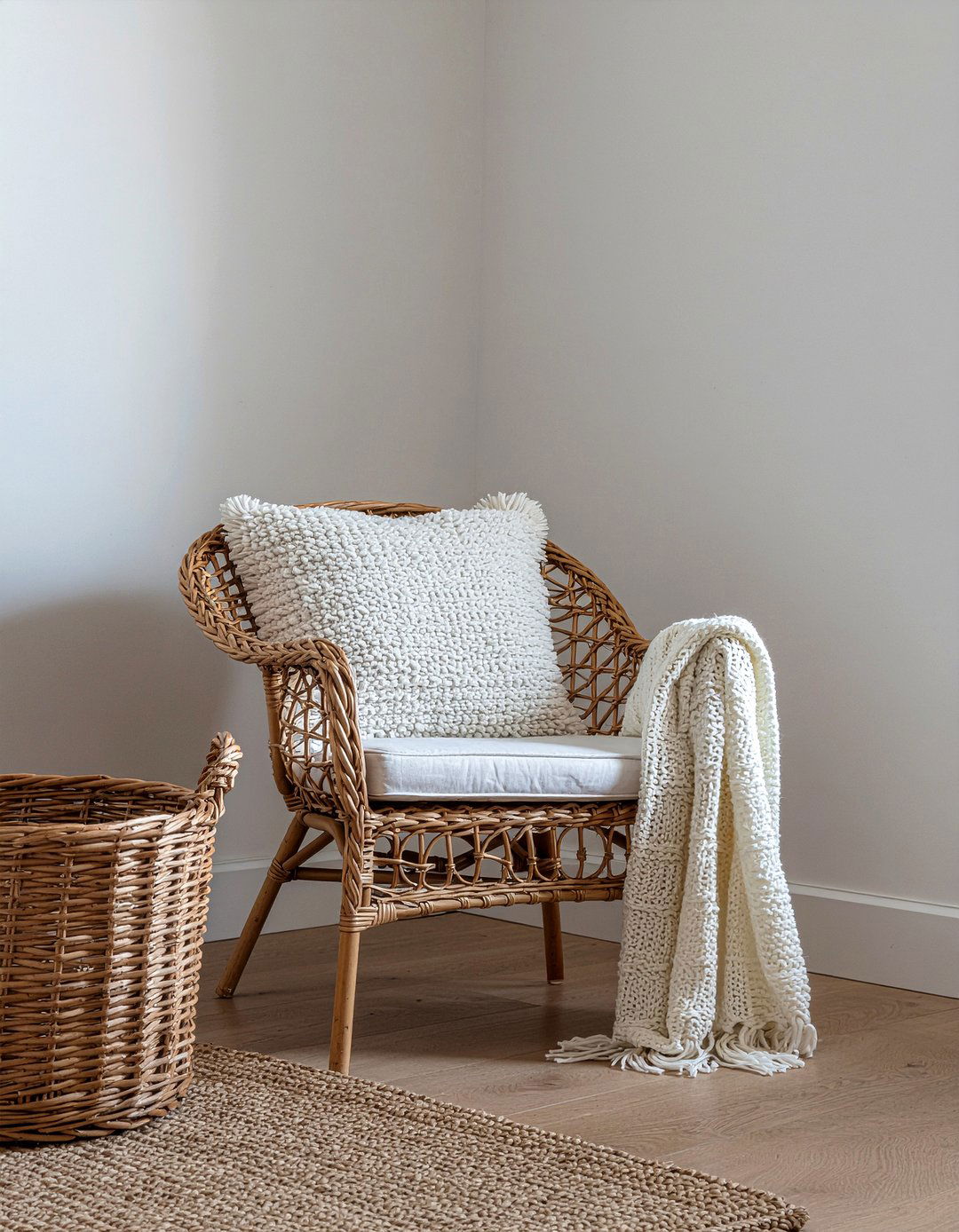 Cane Accent Chair - 30 cane bedroom ideas