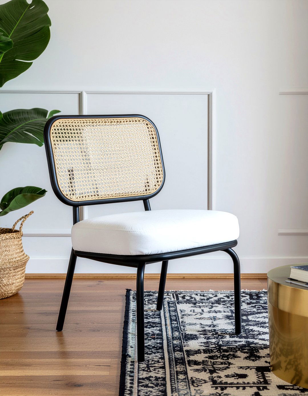 Cane Back Accent Chair - 30 living room lounge chairs