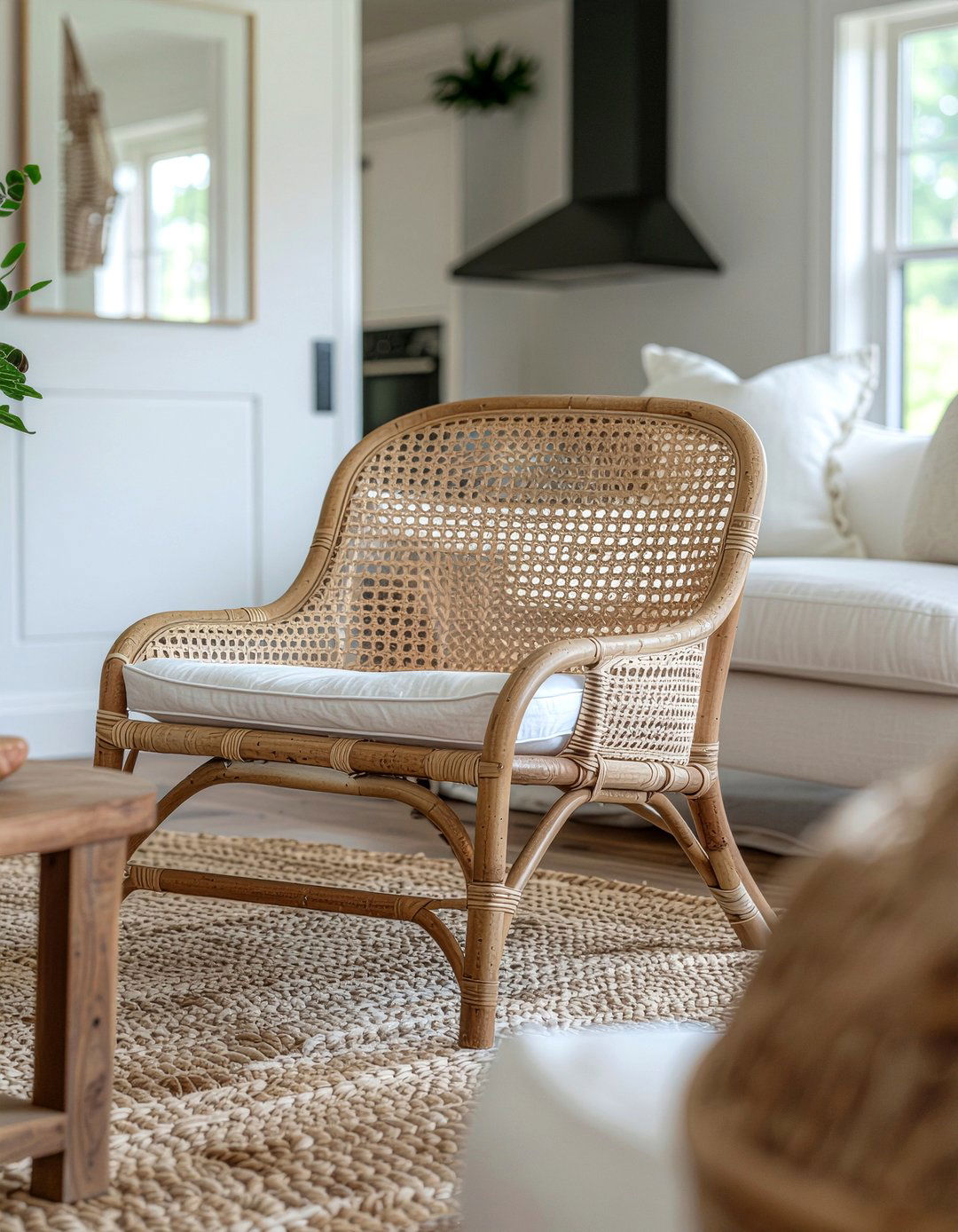 Cane Back Chair - 30 living room armchairs