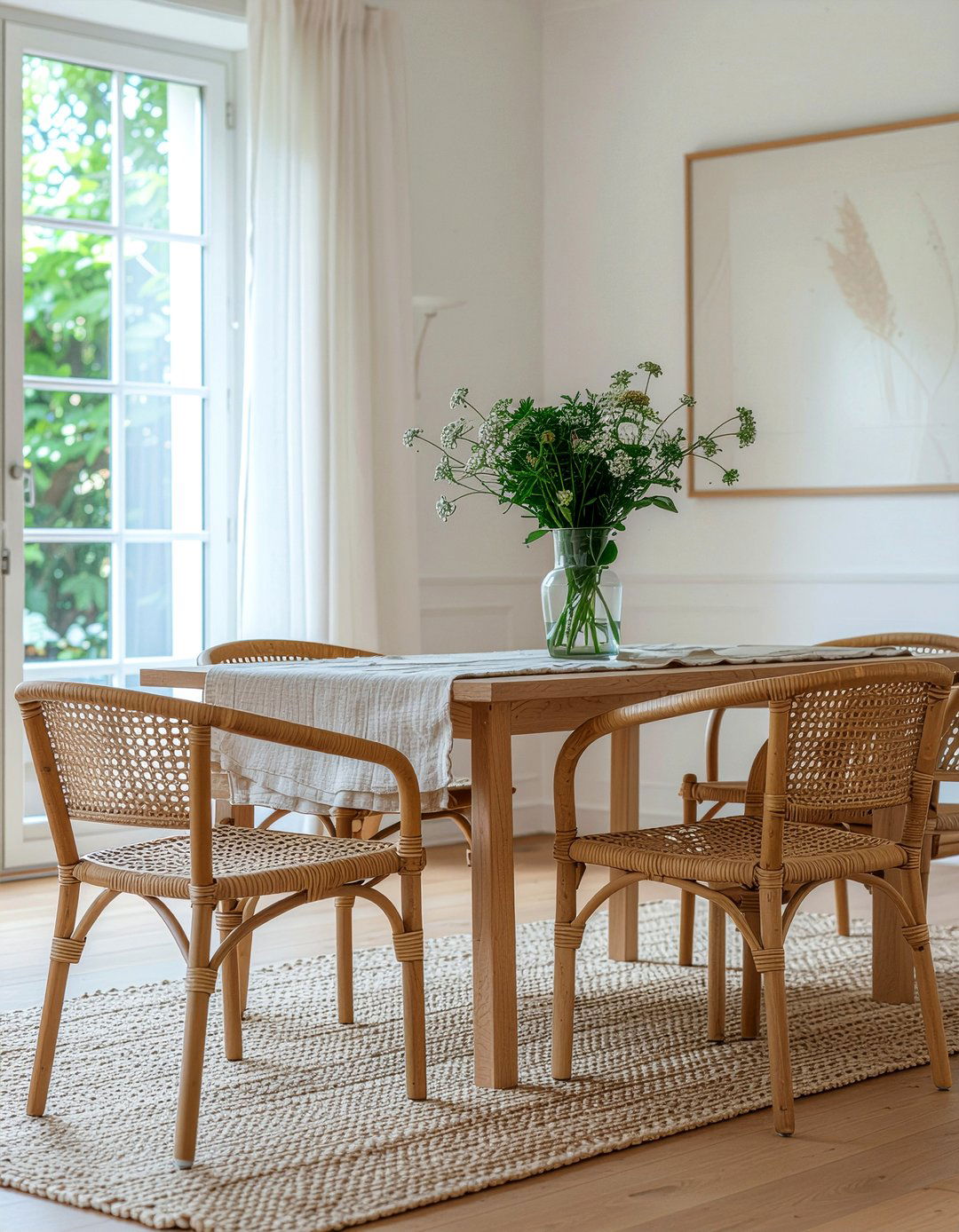 Cane Chair Dining Room - 30 jungle dining room ideas