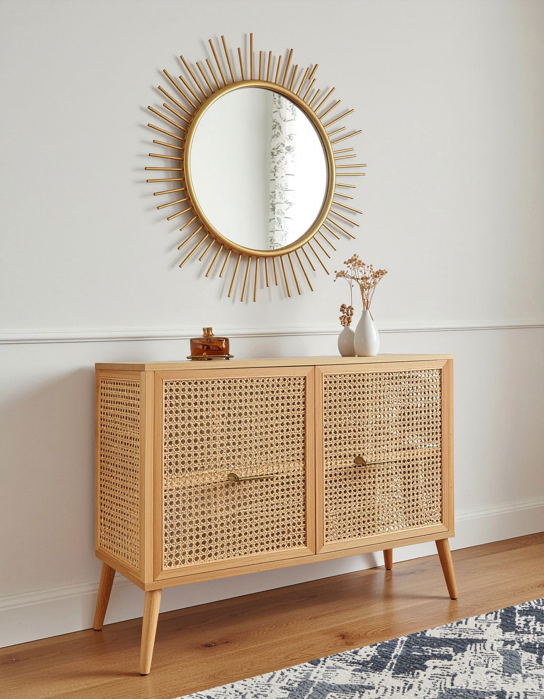 Cane Dresser - 30 cane bedroom ideas