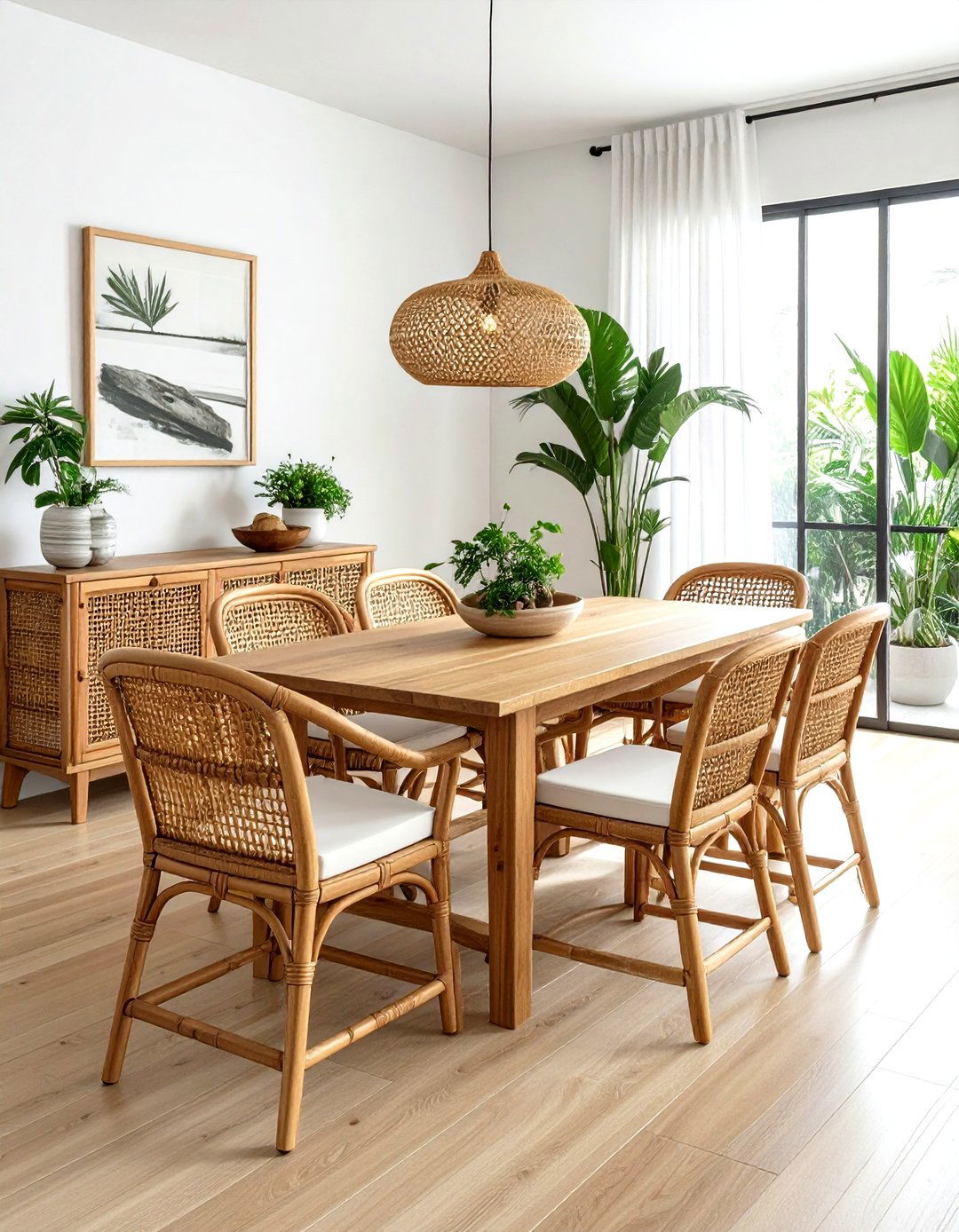 Cane Furniture Dining Room - 30 Indian dining room ideas