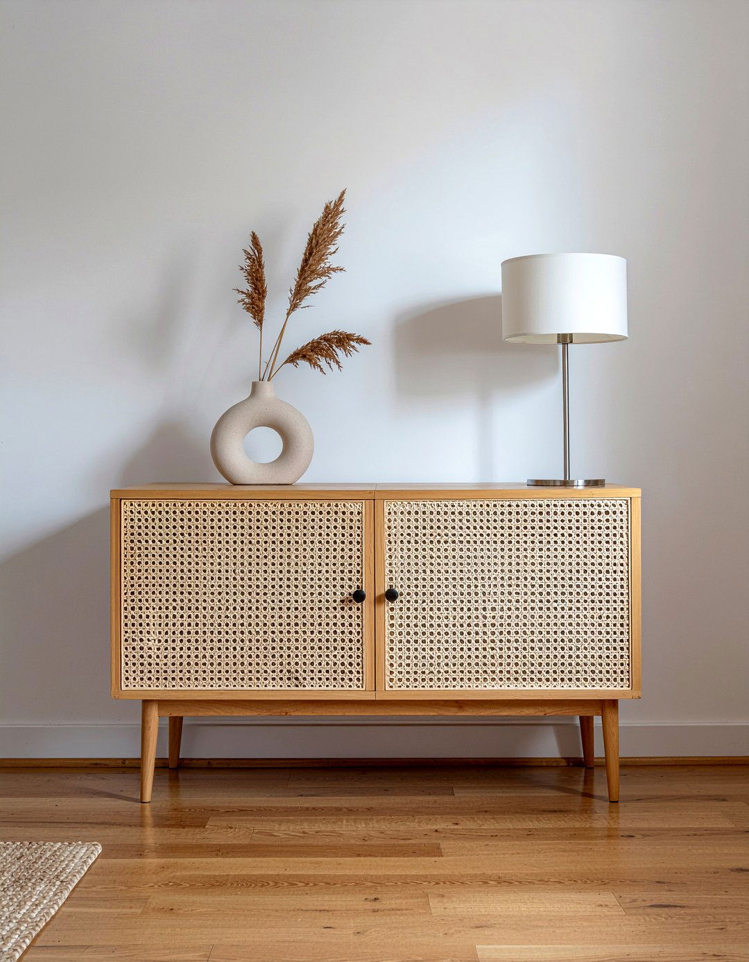 Cane Sideboard - 30 woven living room ideas