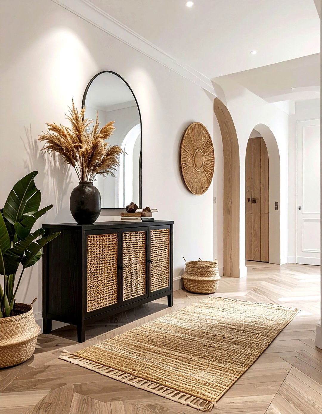 Cane Storage Cabinet - 30 cane decor ideas