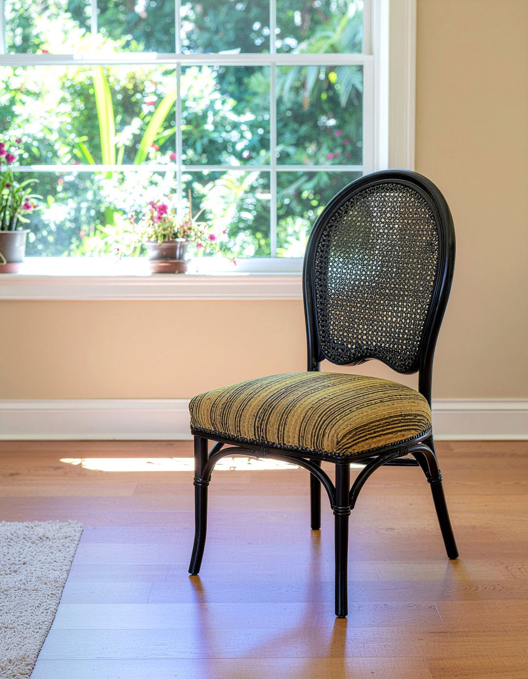 Caned back chair - 30 living room Regency furniture ideas