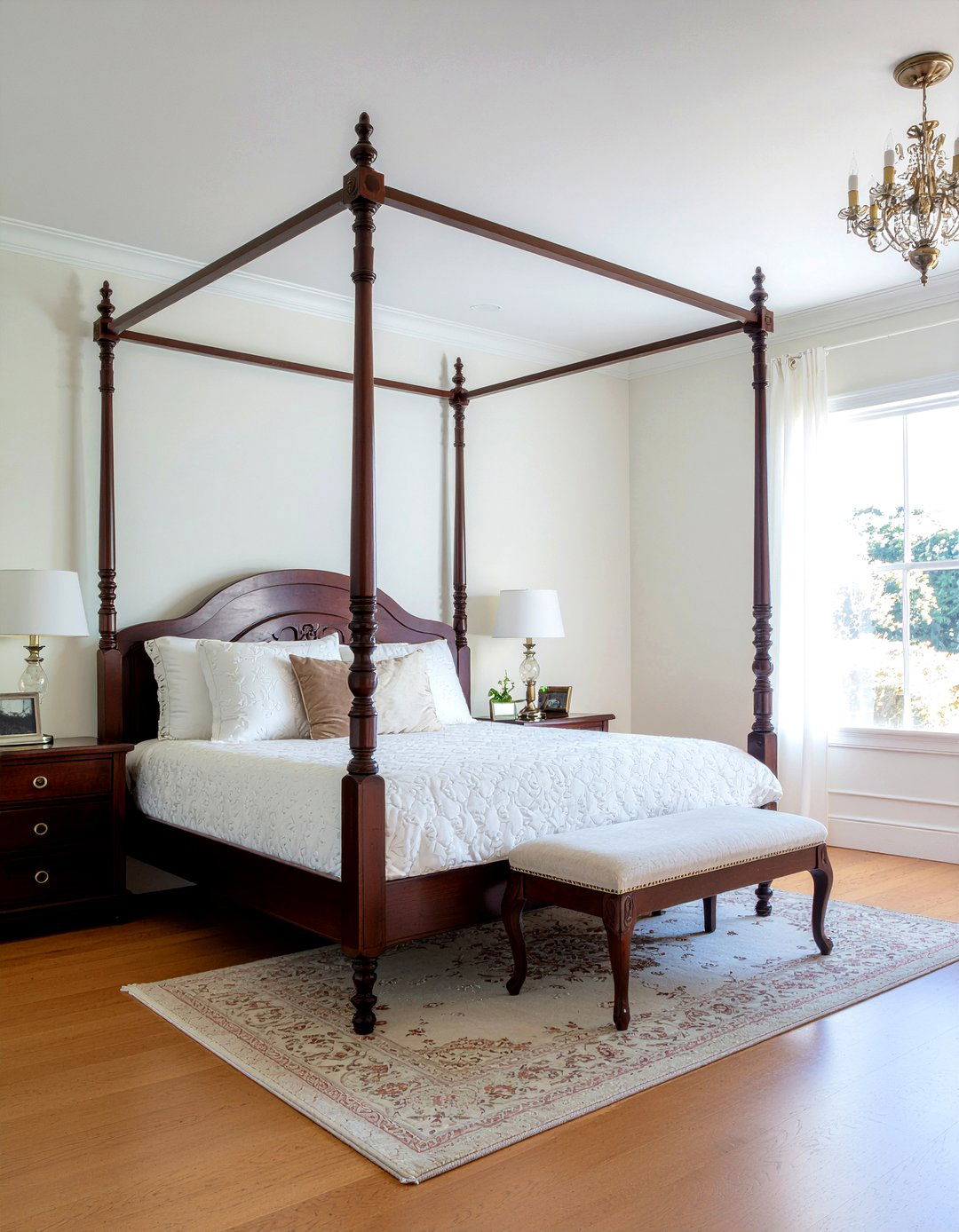 Canopy Bed Frame - 30 Victorian bedroom ideas