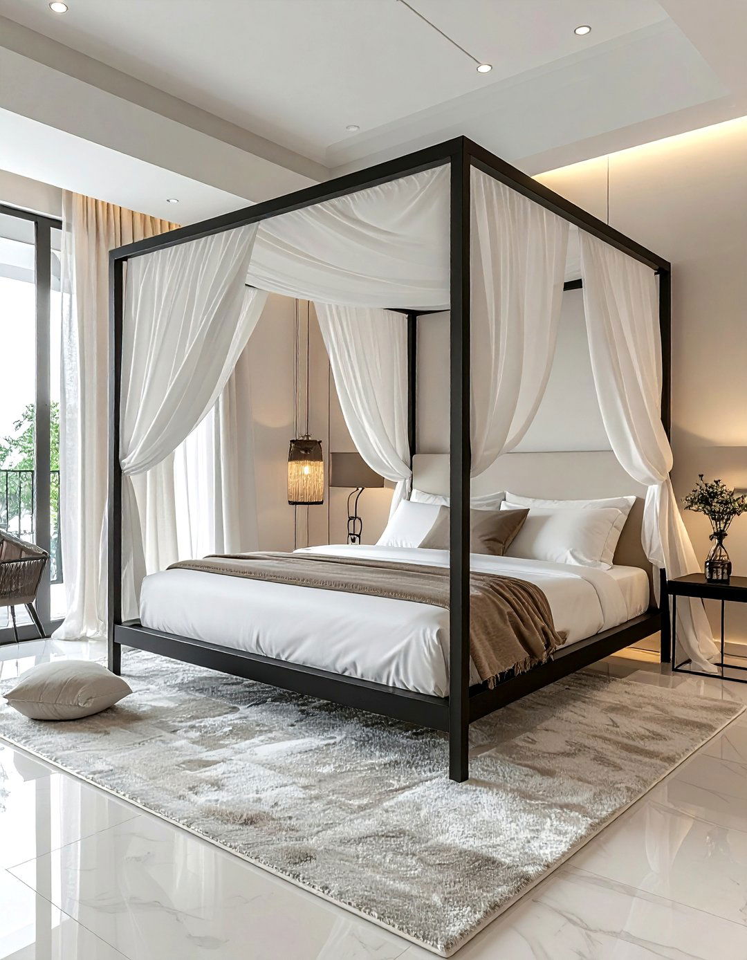 Canopy Bed Frame - 30 old house bedroom ideas