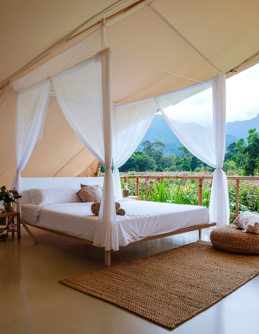 Canopy Living Room Style - 30 safari living room ideas