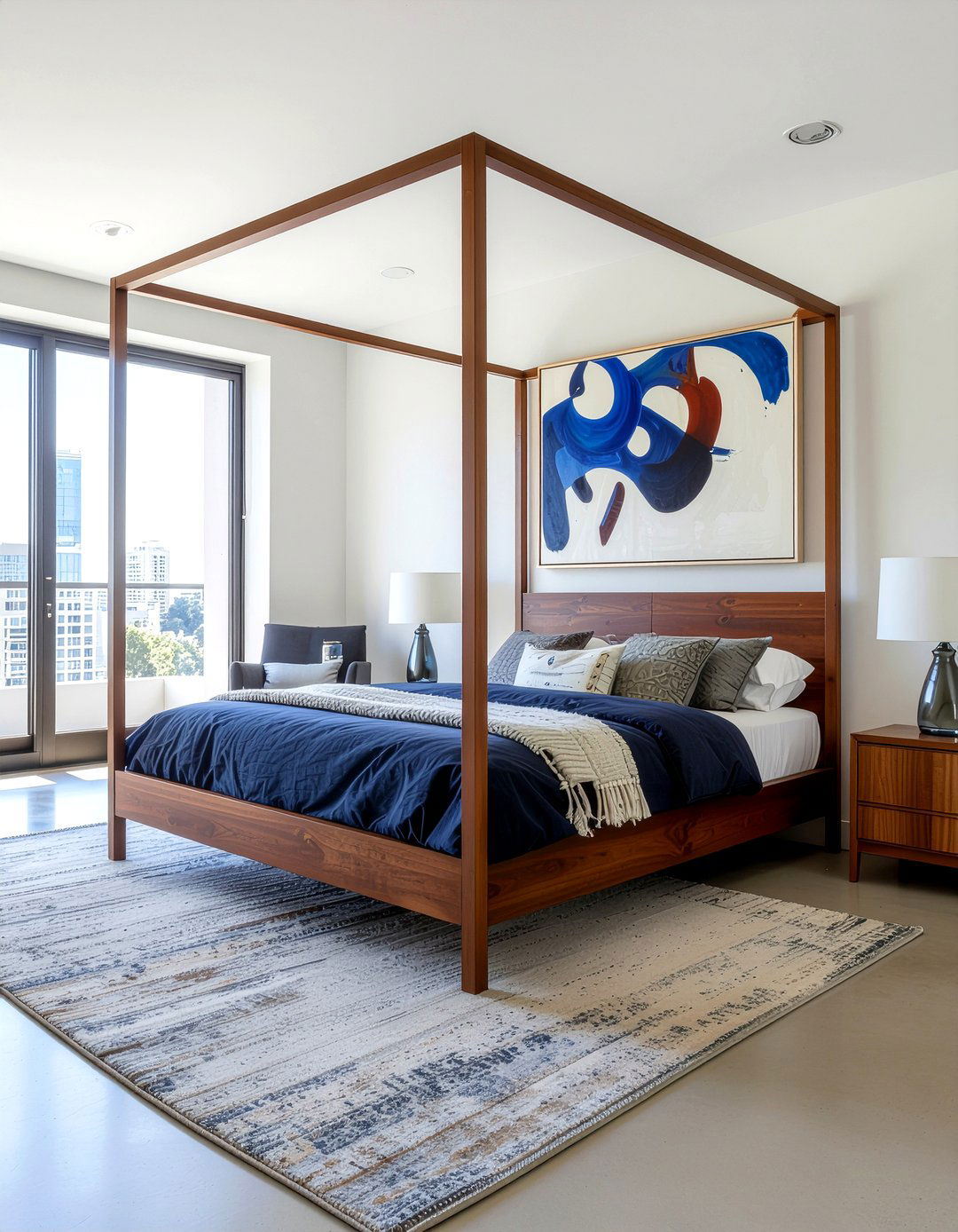 Canopy Wooden Bed - 30 wooden bed frames