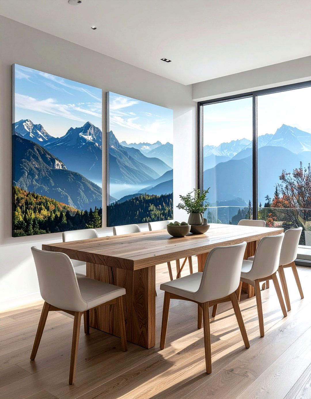 Canvas Print Triptych - 30 wall decor ideas