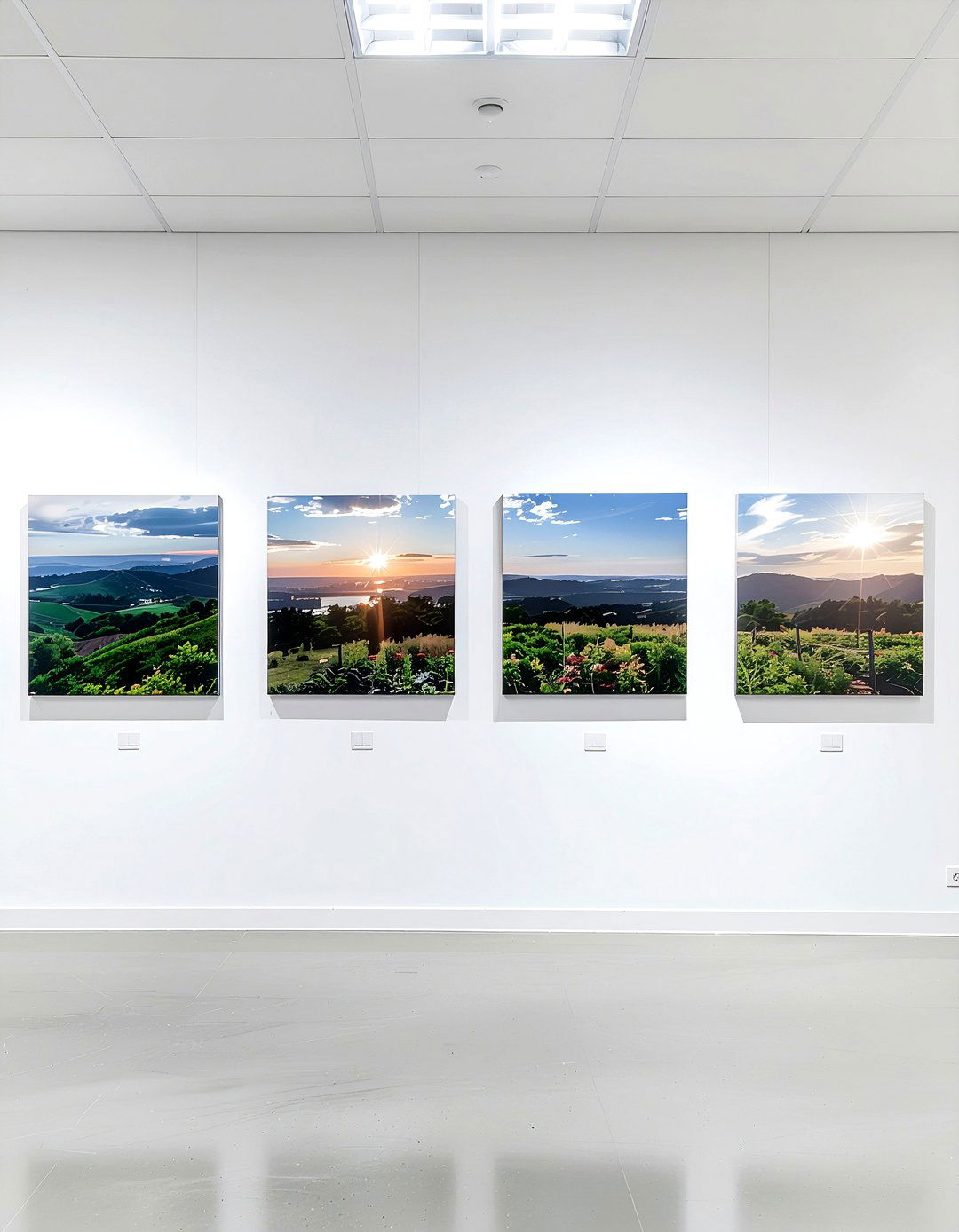 Canvas Wrap Display - 30 family photo decor ideas