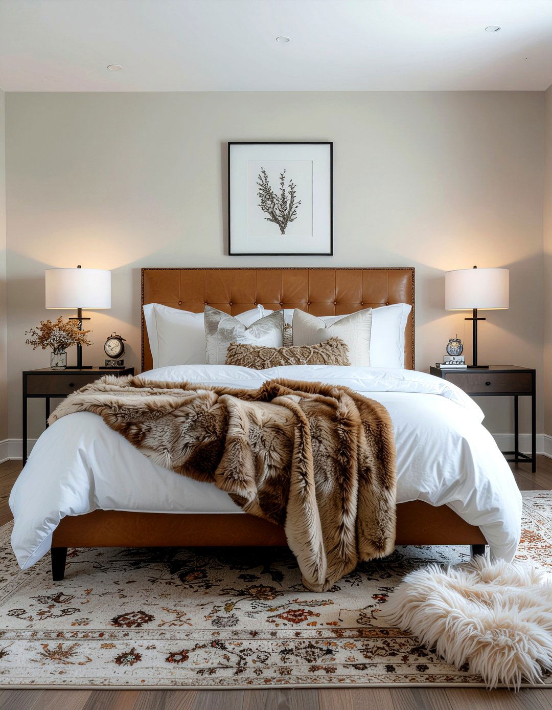 Caramel tone bedroom - 30 warm toned bedroom ideas