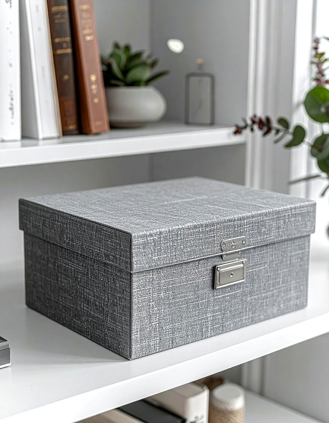 Cardboard Photo Box - 30 box decor ideas