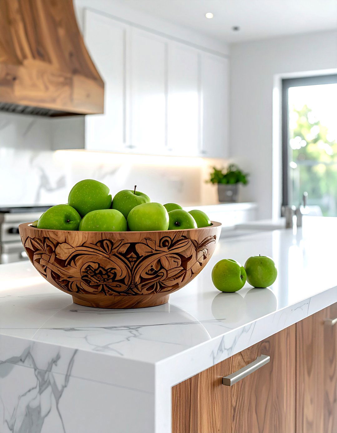 Carved Wood Bowls - 30 secondhand decor ideas