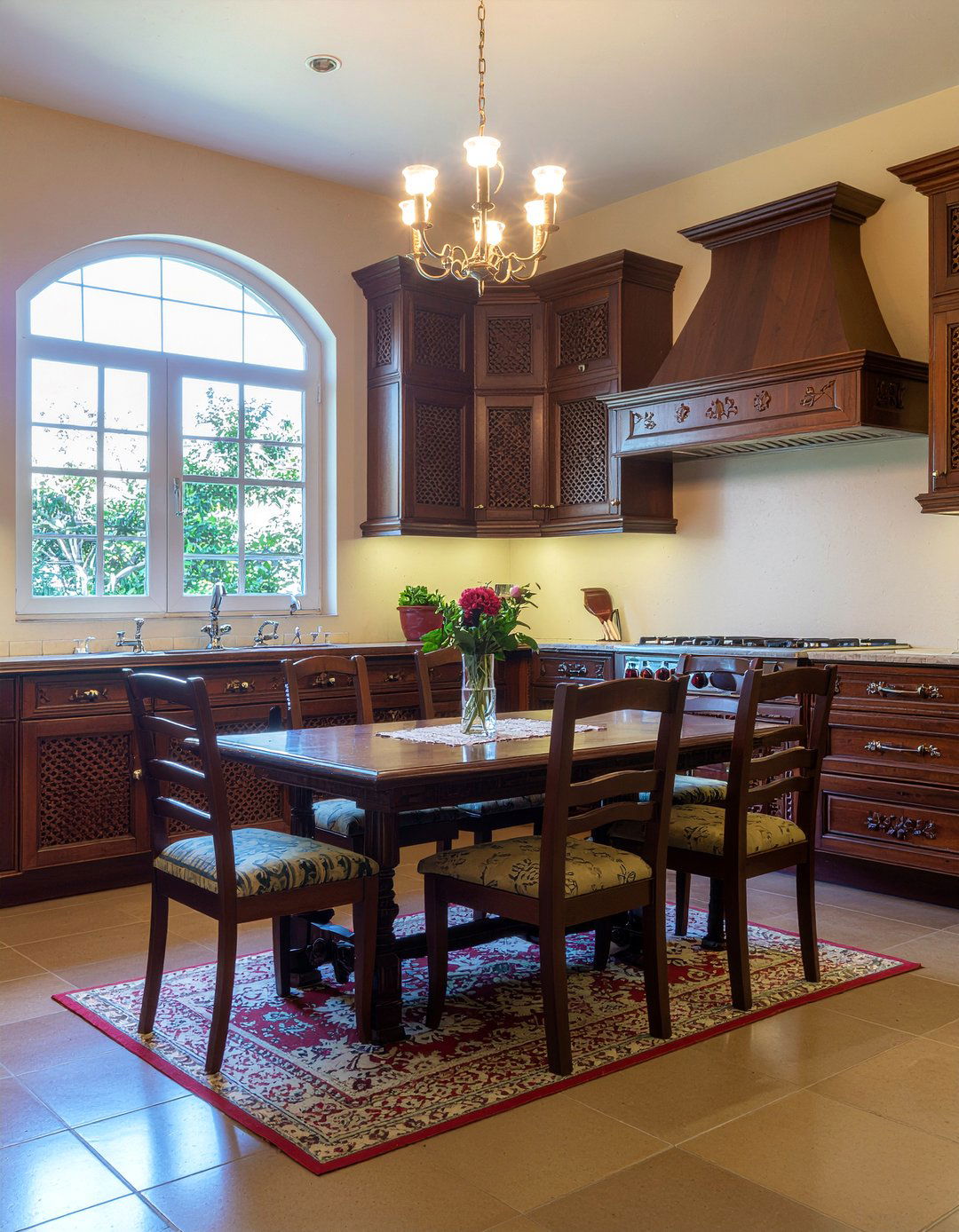 Carved Wood Furniture - 30 Mexican kitchen ideas