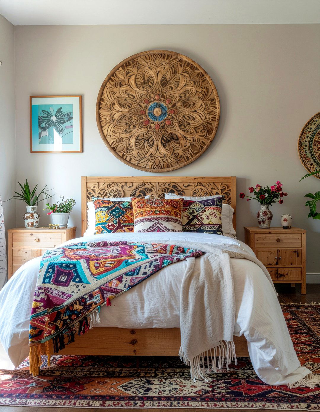 Carved Wood Headboard - 30 wooden bed frames