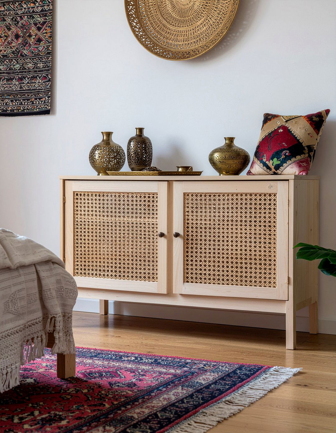 Carved wood armoire - 30 bedroom armoires