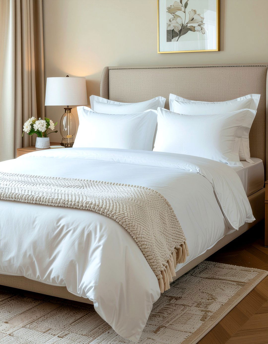 Cashmere bedding set - 30 cashmere bedroom ideas