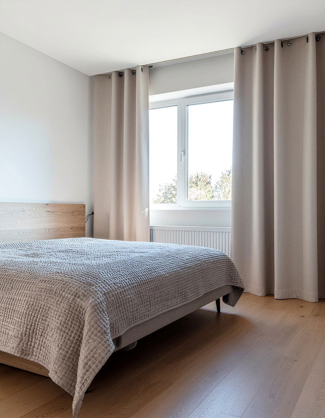 Cashmere curtains - 30 cashmere bedroom ideas