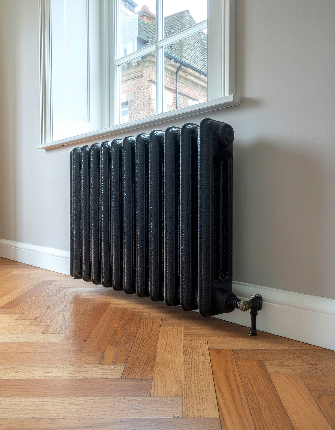 Cast Iron Radiator - 30 period home living room ideas