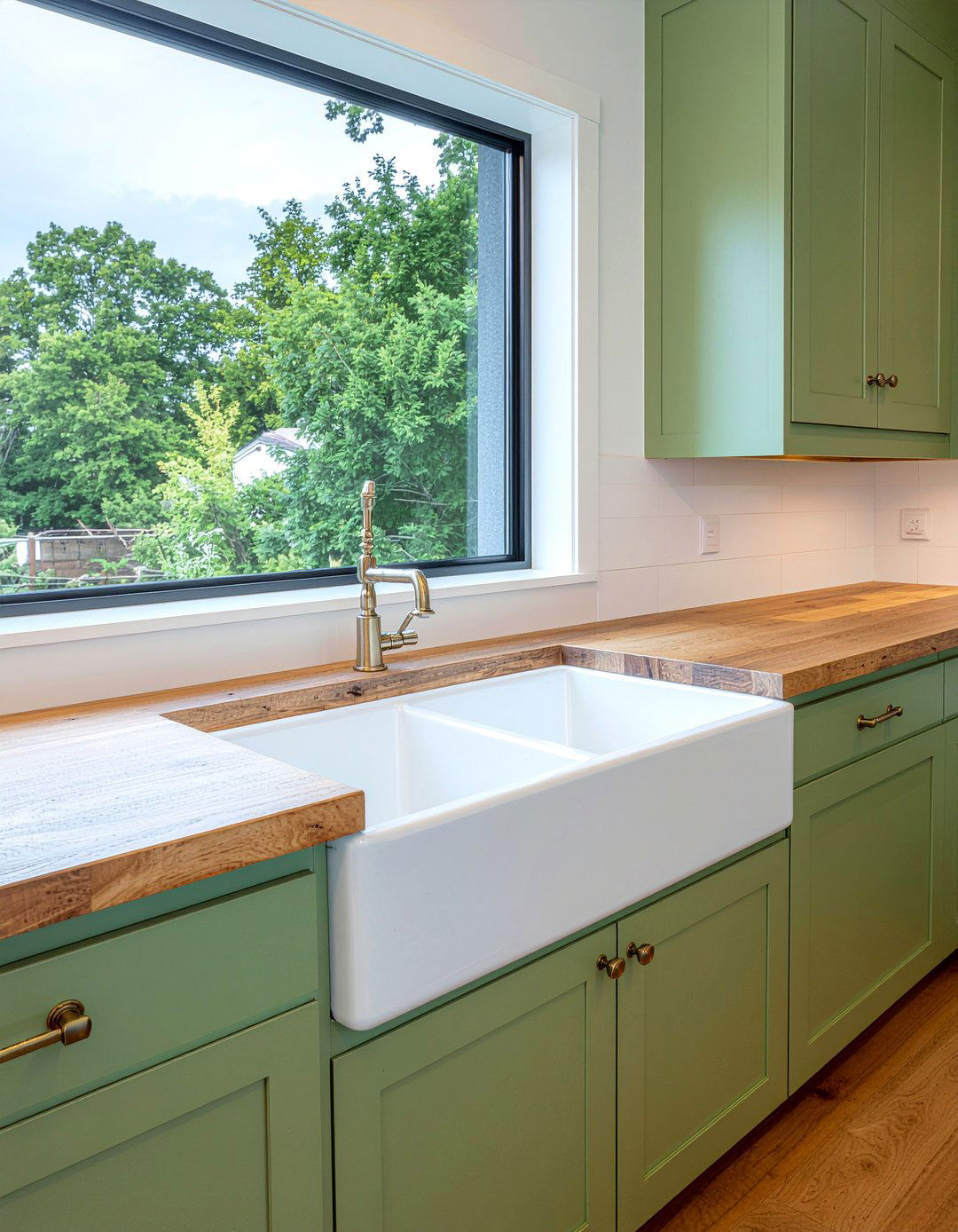 Cast Iron Sink - 30 apron front sink kitchen ideas