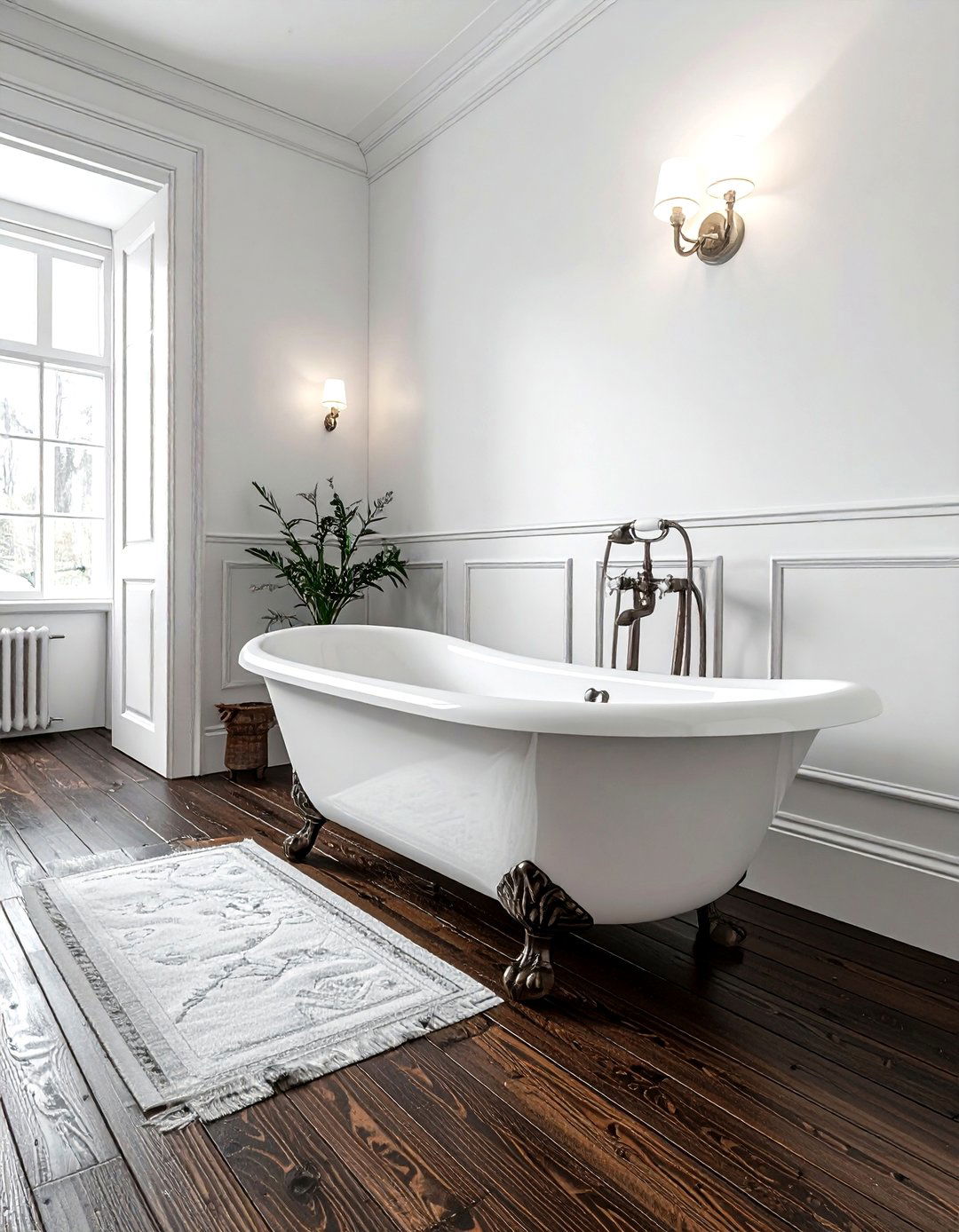 Cast iron bathtub - 30 bathtub ideas