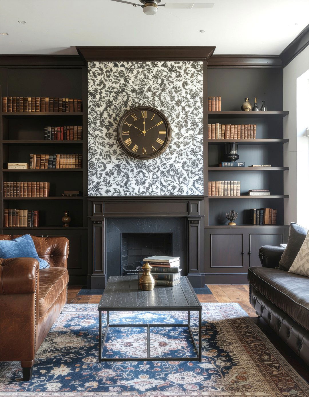 Cast iron bracket - 30 living room bracket ideas